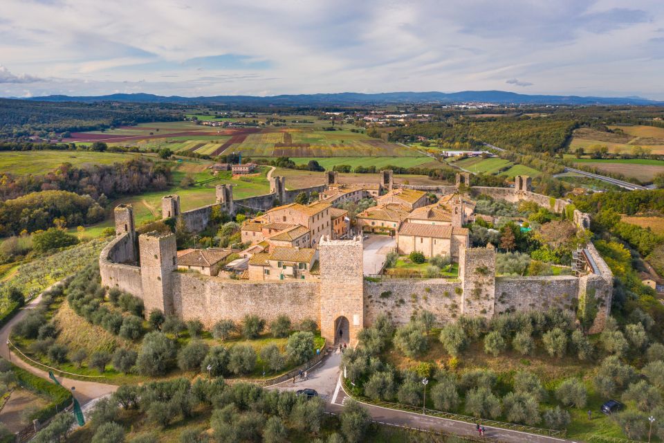 Florence: Monteriggioni & Val d'Orcia Optional Wine Tasting - Monteriggioni walls and the Templar Museum: medieval—and yes, there’s a game connection