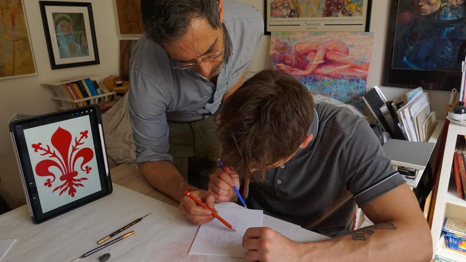 Florence: Painting experience, create your Florentine Lily! - Price and What You Actually Get for $141.61