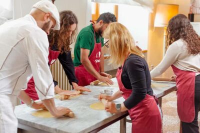 Florence: Pasta Class with Wine, Limoncello and Dessert - What you actually make: ravioli, tortelli, and fettuccine (and why that sequence helps)