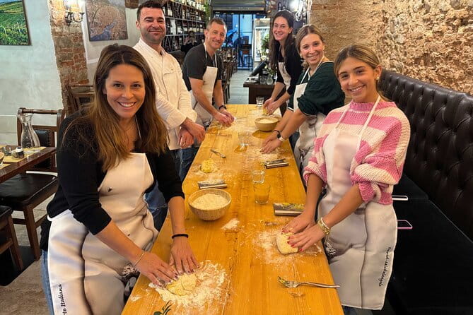 Florence: Pasta Cooking Class with Tiramisu & Gift Apron - Your hands-on menu: ravioli, rigatoni, pappardelle, and butter-sage ravioli