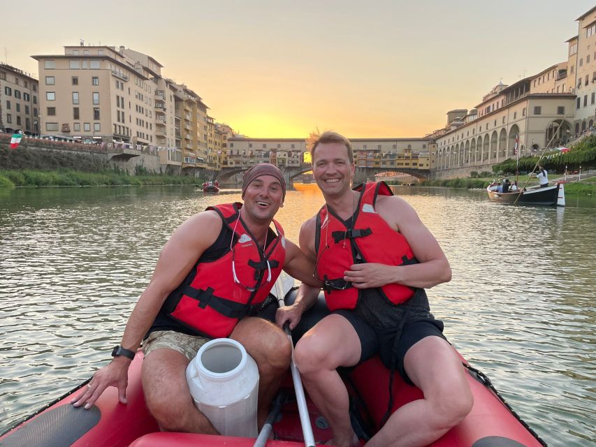 Florence: Ponte Vecchio Rafting Experience with Aperitif - Key Things to Know Before You Go