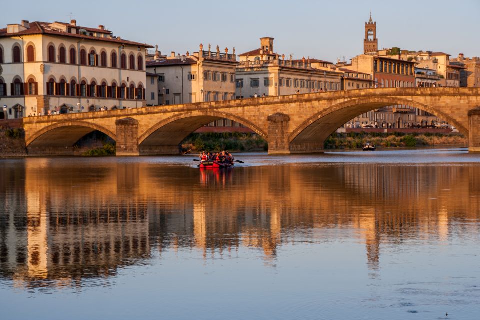 Florence: Pontevecchio Bridge and City Sights Rafting Cruise - Key highlights you’ll feel right away