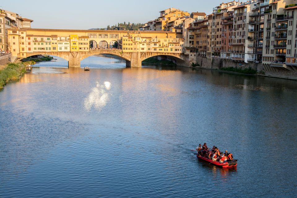 Florence: Pontevecchio Bridge and City Sights Rafting Cruise - Price and value: what you get for $46