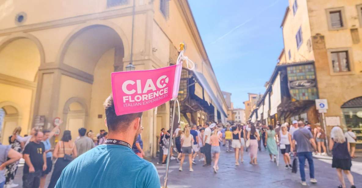 Florence: Private Guided Walking Tour - Ponte Vecchio and the art of crossing Florence’s oldest bridge