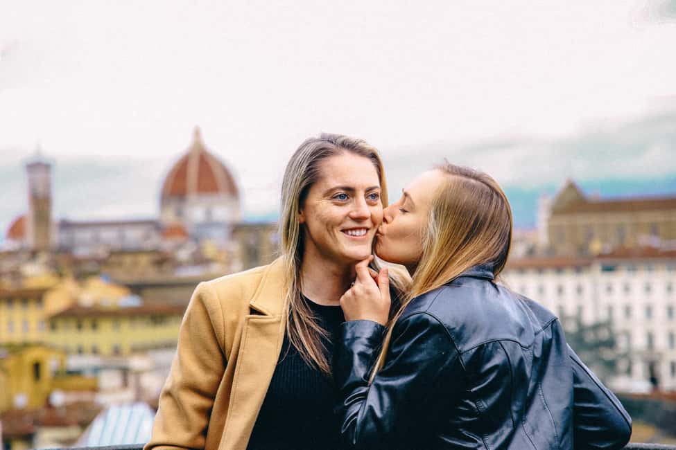 Florence: Private Photoshoot at Piazzale Michelangelo - Weather doesn’t have to ruin it