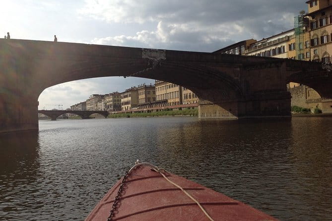 Florence sunset boat cruise - Ponte Santa Trinita: A Calmer Bridge Stop With Great Riverbank Views