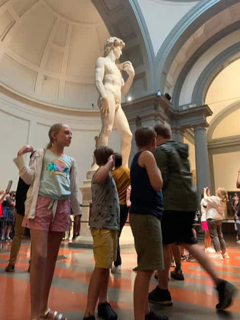 Florence: Tour for Kids w/ Michelangelo Statue of David - Price and value: what $259 buys in real family time