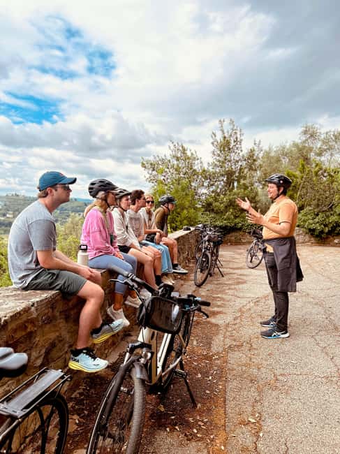 Florence: Tuscany Bike Tour with Wine & Olive Oil - Hill strategy: regular bikes vs e-bikes without the drama