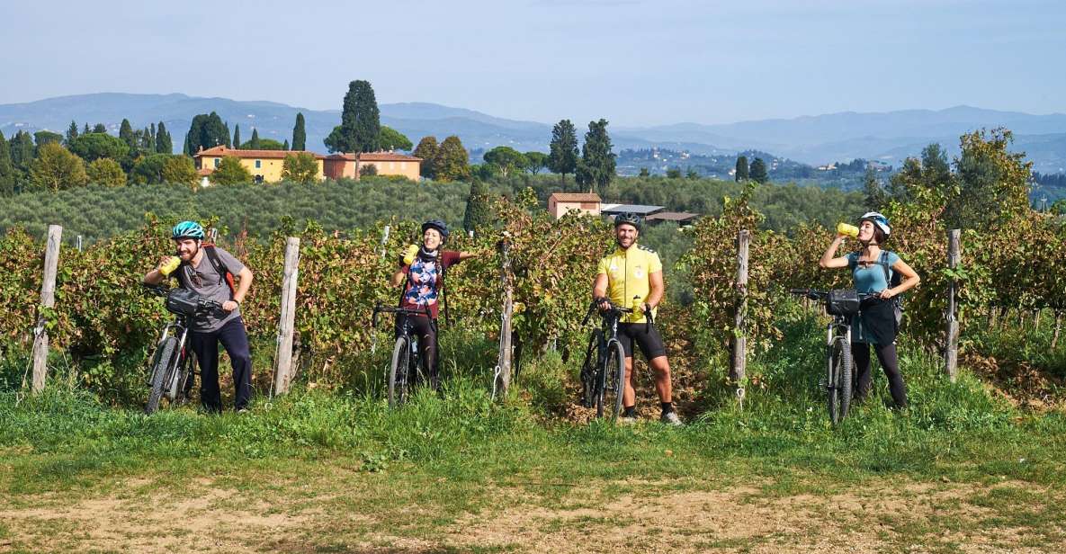 Florence: Tuscany Countryside Guided E-Bike Tour with Lunch - What you learn about wine and olive oil (and how it makes the meal better)