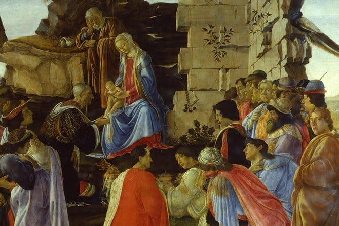 Florence Uffizi Gallery and Its Fundamental Paintings Guided Tour - Masterpieces you’ll focus on: Botticelli, Michelangelo, Raphael, Leonardo