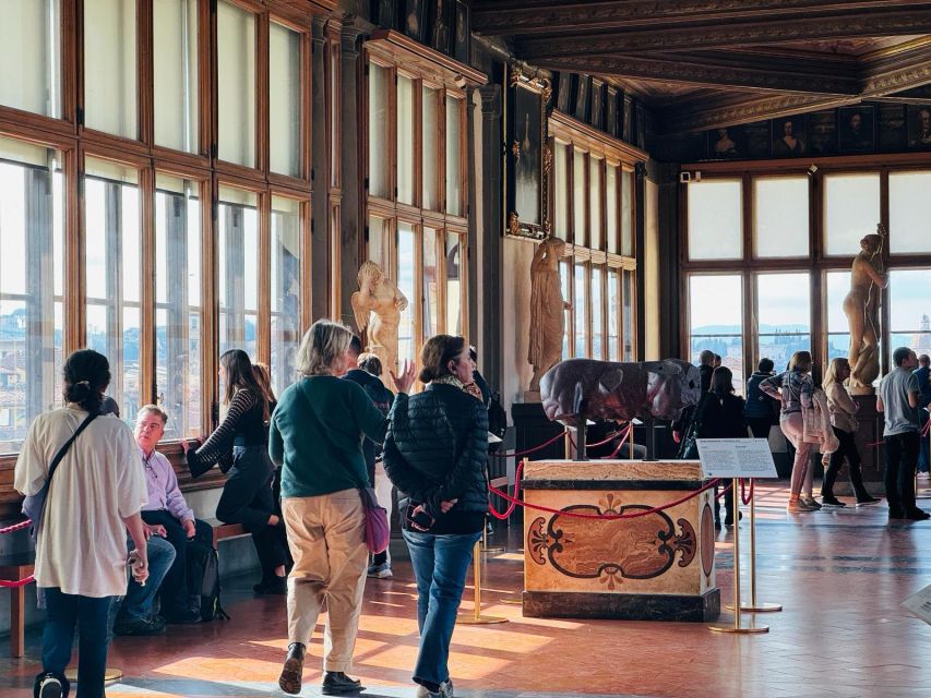 Florence: Uffizi Gallery Priority Access & Small Group Tour - Botticelli, Michelangelo, Leonardo, and Raphael: The highlights you’ll focus on