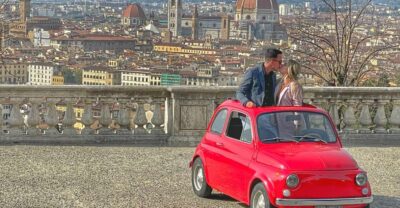 Florence: Vintage Fiat 500 Tour with Wine Tasting at Winery - San Miniato al Monte: Florence’s Classic View Without the Chaos