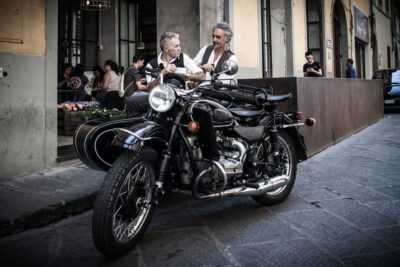 Florence Vintage Motorcycle Sidecar ride - Morning or Sunset - Meeting point at Bar Pasticceria Gamberini in Oltrarno