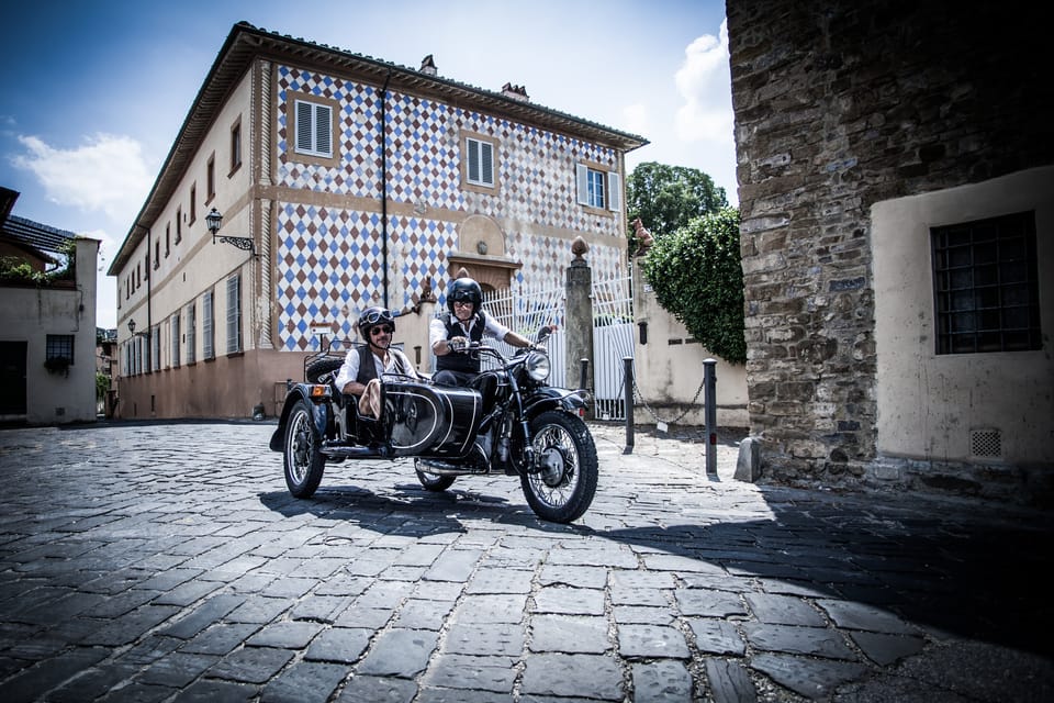 Florence Vintage Motorcycle Sidecar ride - Morning or Sunset - San Miniato al Monte: viewpoint time you’ll actually enjoy