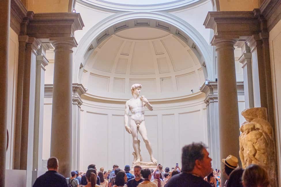 Florence: Walking Tour and Accademia Gallery Tour - David and the rest of the gallery: what your 105 minutes are for
