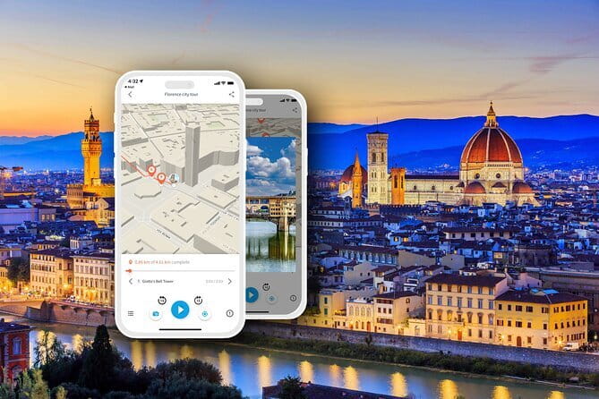 Florence Walking Tour with Audioguide on Your Smartphone - How the Florence smartphone audioguide route really feels