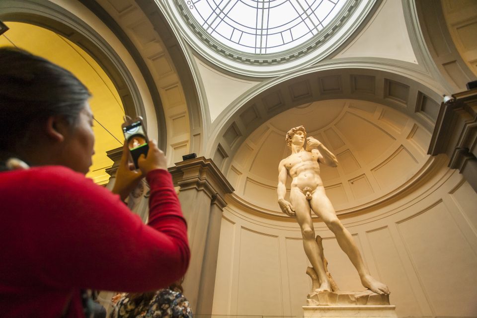 Florence: Walking Tour with Skip-the-Line Accademia & Uffizi - Accademia Gallery: getting the full David effect