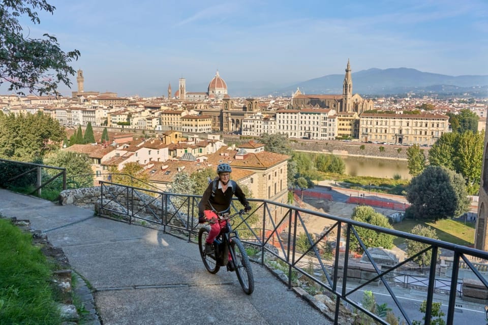 Florence:E-Bike City Tour with stop at Piazzale Michelangelo - Key highlights worth planning for