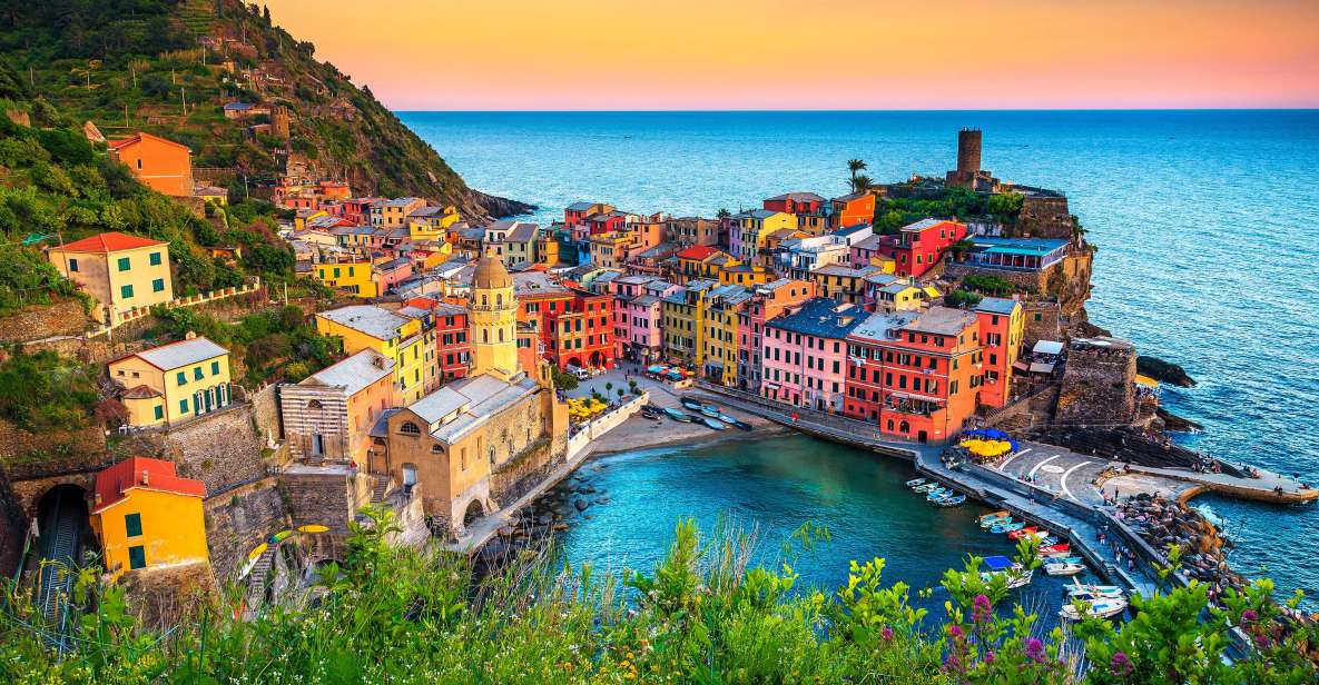 From Florence: Cinque Terre & Pisa Leaning Tower Day Tour - Manarola: Vineyard-Backed Photos and a More Quiet Feel