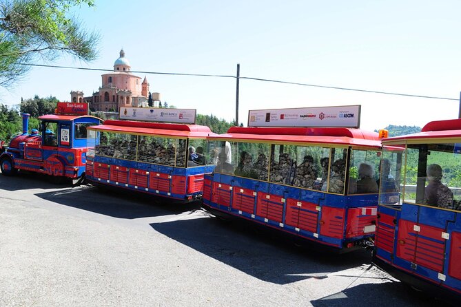 From Florence: Private One Day Tour to Bologna with typical lunch - San Luca Express to Madonna di San Luca: the arcades ride and the basilica views