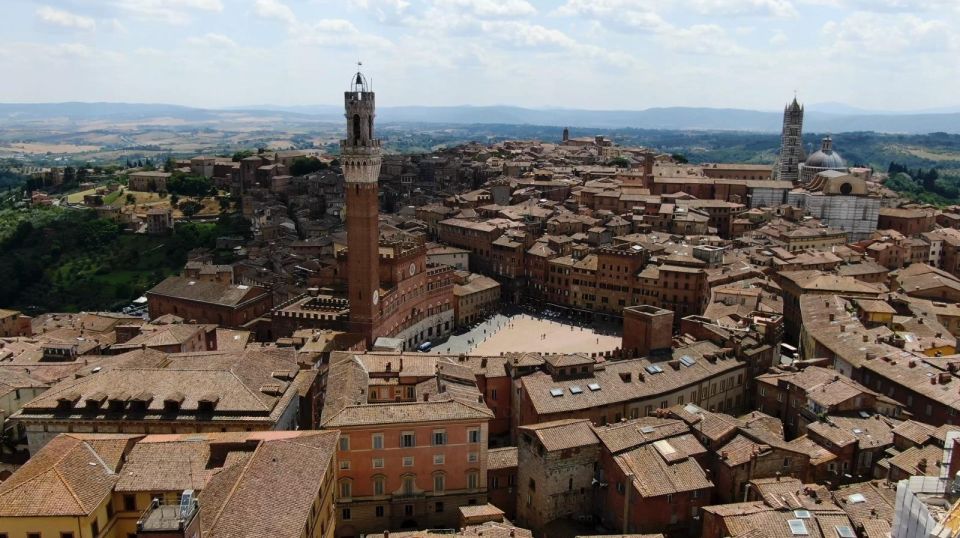 From Florence: Private Siena, San Gimignano + wine tasting - San Gimignano Towers and Hour-Plus Free Time