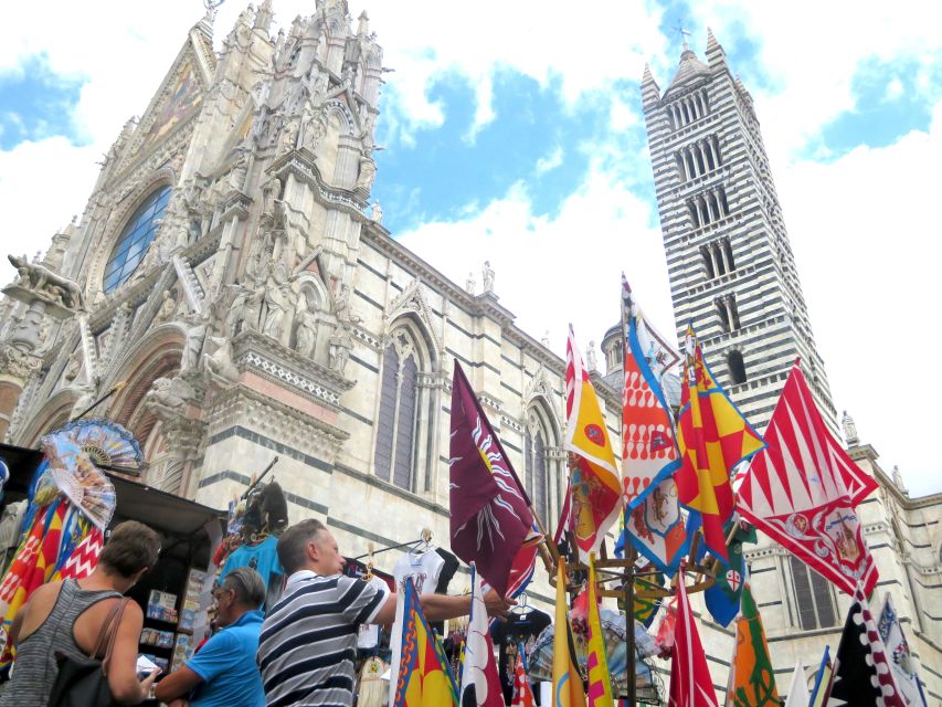 From Florence: Siena, Cortona, Montepulciano & Val D'Orcia - Siena at golden-hour pace: medieval squares and artisan streets