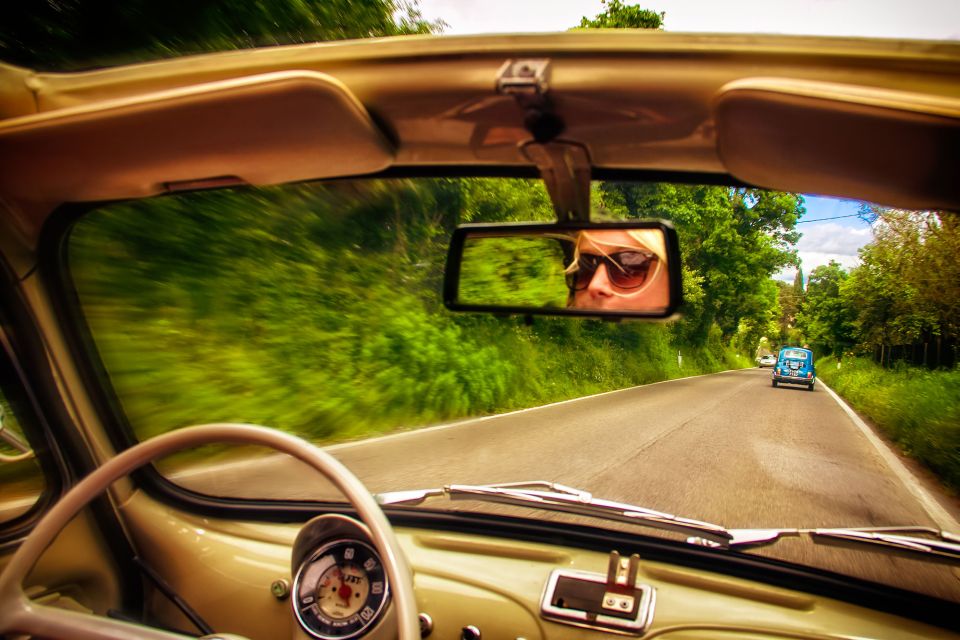 From Florence: Sunset Wine Tasting Tour in Vintage Car - Chianti Hills scenic drive: where the views meet the commentary