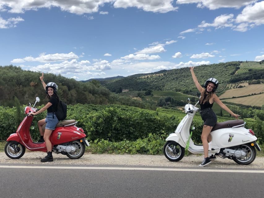 From San Gimignano: Chianti Half-Day Vespa Tour with Lunch - Getting Ready: Vespa Test, Documents, and Comfort Limits