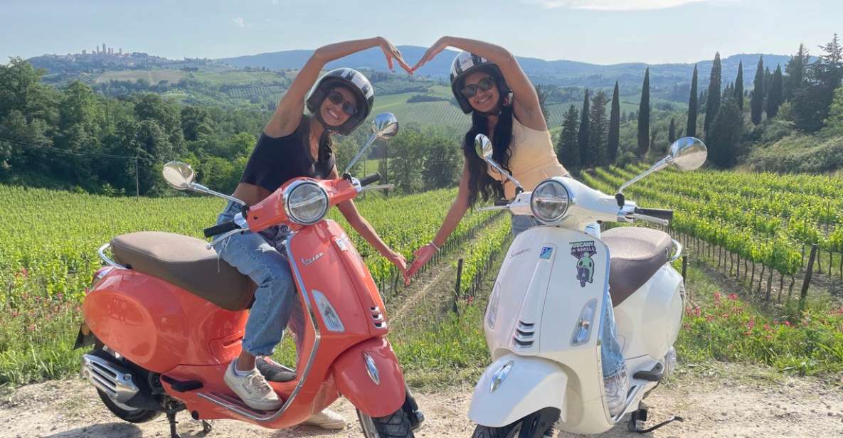 From San Gimignano: Chianti Half-Day Vespa Tour with Lunch - San Gimignano to Chianti: Morning Riding Rhythm and Photo Stops