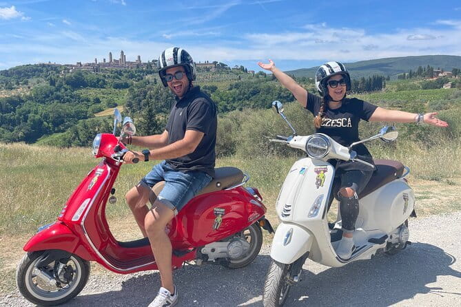 From San Gimignano: Tuscany Vespa Tour, Lunch & Wine Tasting - Sant’Appiano and the ride home: finishing with more scenery