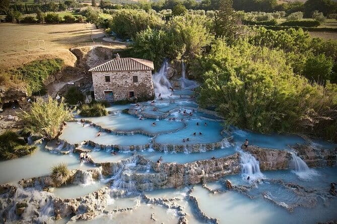 Guided tour of the wonderful Terme di Saturnia - Getting to the thermal park: transportation and timing