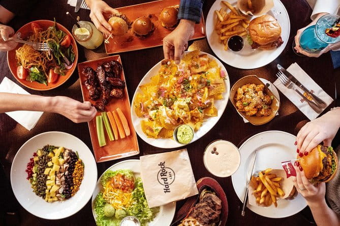 Hard Rock Cafe Florence with Set Lunch or Dinner - Gold vs Diamond vs Ultimate: choosing the set menu that fits you