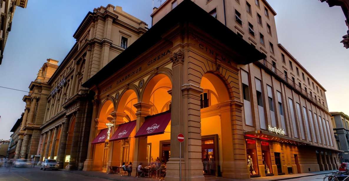 Hard Rock Cafe Florence with Set Menu for Lunch or Dinner - Piazza della Repubblica setting inside the Gambrinus Cinema shell