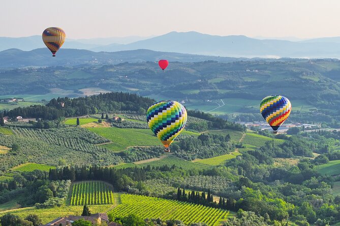 Hot Air Balloon ride in the Chianti Valley Tuscany - Getting to and from Florence: the part to plan early