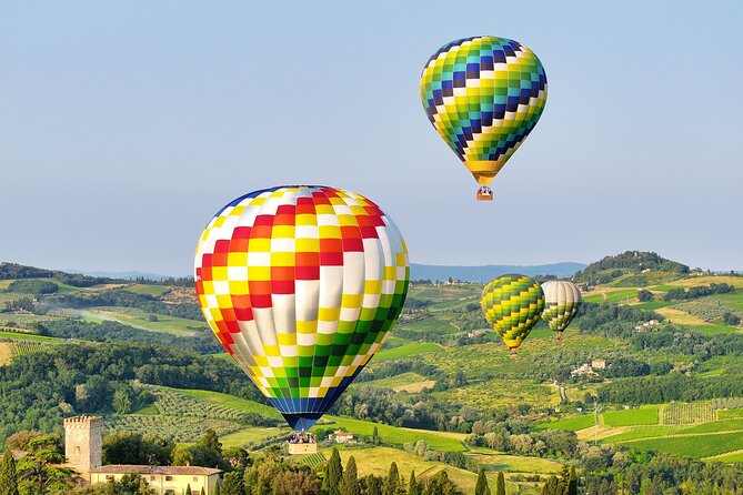 Hot Air Balloon ride in the Chianti Valley Tuscany - Breakfast and the small-group vibe near Chianti vineyards