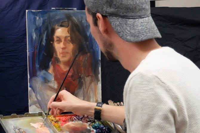 Learn to Sculpt or Paint in a Private Florence Art Studio - Oil painting with Laura: color mixing that clicks fast