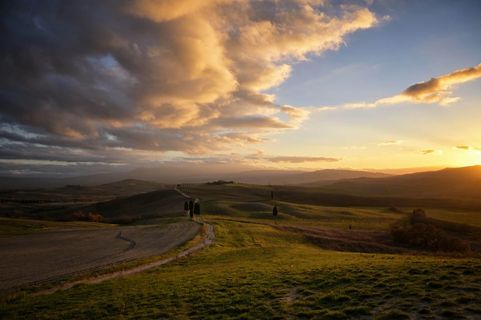 Magic Tuscany Tour - Agriturismo Baccoleno and the sunset timing (afternoon tour)