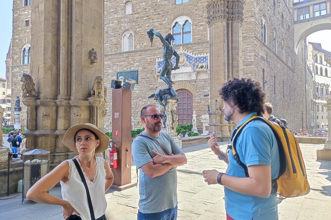Michelangelo’s David & Medici Treasures Accademia Gallery Tour - Piazza della Signoria finale: Palazzo Vecchio and Neptune’s fountain
