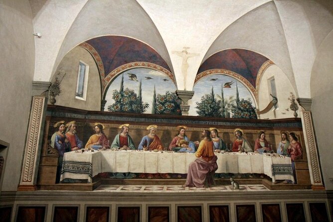 Museo di San Marco in Florence: Beato Angelico, Savonarola and the Medicis - Entering the church and hearing the Medici story in the room
