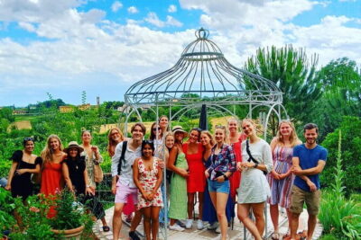 My Tuscan Farm - Three Experiences in One Day - Wine cellar tastings: five organic wines, olive oil, and food pairings