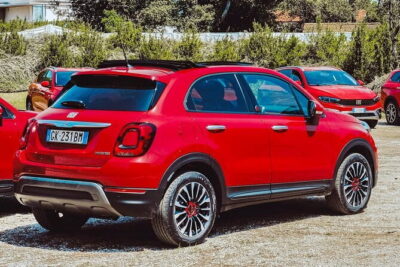 New Fiat 500X (SUV) Rental (all day) - Florence driving loop: Piazzale Michelangelo to Ponte Vecchio