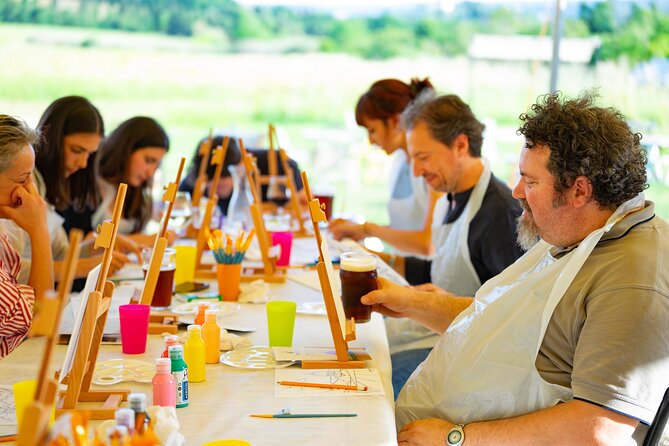 Paint And Drink Florentine Hills Art at La Birr'aia in Marignolle - Getting There: Porta Romana Is the Practical Anchor