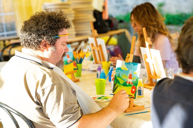 Paint And Drink Florentine Hills Art at La Birr'aia in Marignolle - Should You Book This Paint-and-Drink Class at La BirrAia?