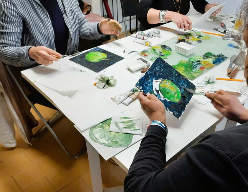 Palette Knife Painting Class Florence - Languages, Timing, and How to Get the Lesson You Want