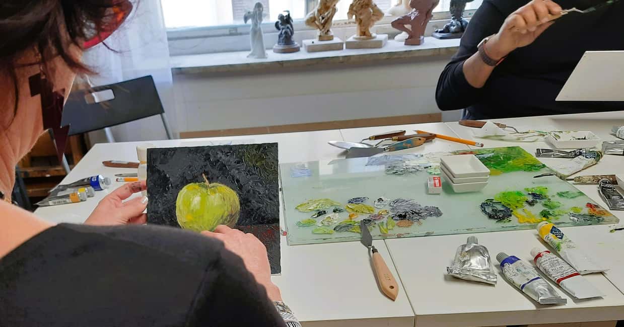 Palette Knife Painting Class Florence - Who This Class Suits Best