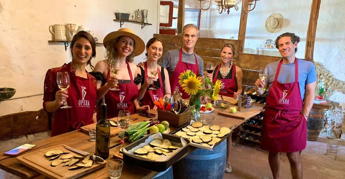 Pick Vegetables at the farm & Cook pasta - The Hands-On Cooking Class: Four Courses, Real Participation