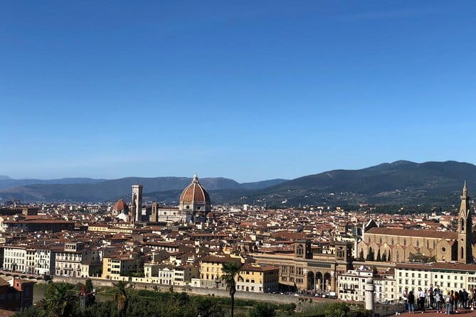 Private Florence City Tour & The Mall Shopping - Piazzale Michelangelo: the fastest way to get your bearings in Florence