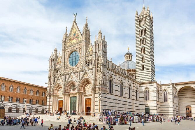 PRIVATE Full-Day Siena and Chianti Classico Wine Experience. - First Stop Siena: Piazza del Campo and Santa Maria Assunta Cathedral