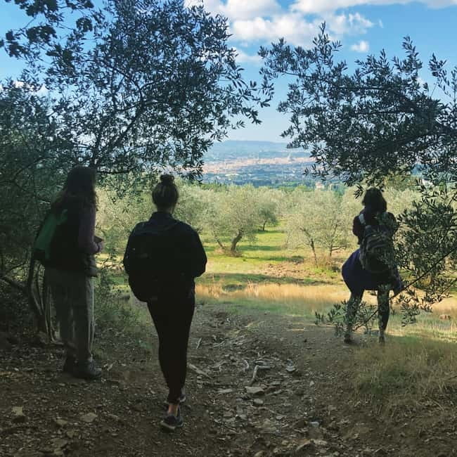 Private Hiking Florence Tour with Wine and Lunch or semi-pri - The trail story: cypress shade, castle moments, and quarry views
