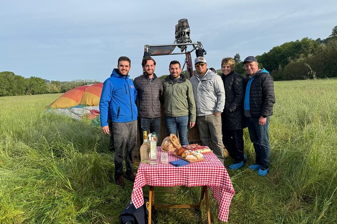 Private Hot Air Balloon ride in Tuscany countryside from Chianti - Breakfast, sweets, cured meats, schiacciata, and a Prosecco toast